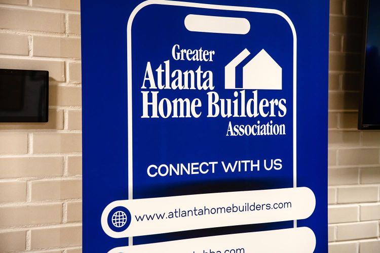 Banner for Greater Atlanta Home Builders Association with website link